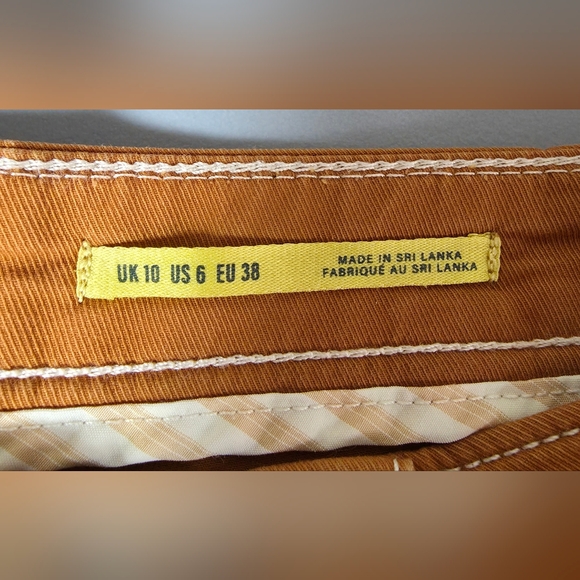 Maeve by Anthropologie Cropped Wide-Leg Carpenter Pant Size 6 - Picture 10 of 15